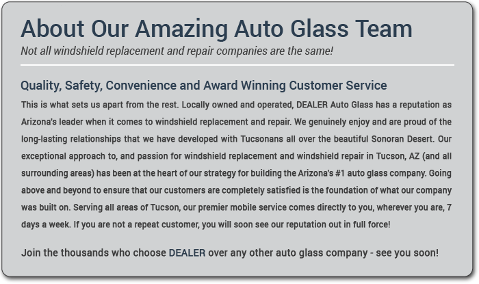 Tucson Auto Glass Team